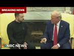 Special Report: Trump and Zelenskyy meet in tense Oval Oval exchange