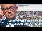 WM-AUS: Merz verteidigt umstrittenen X-Post! – Kanzleramt spricht von „Abstimmungsfehler“