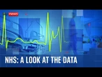 Data shared with Sky News signals a slowing down in new NHS activity under Labour