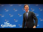 Putin made a mistake by sending low-level delegation to Turkey, says Mark Rutte