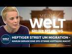 WELT MEINE MEINUNG: Migrationsstreit und Wirtschaftskrise - Deutschland vor großen Herausforderungen