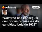 Lula ainda pode virar jogo após aprovação em queda, mas precisa fazer economia dar certo, diz Tales