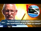 SCHOCK IN SCHORNDORF: "Tödliche Falle!" Kleinkind stirbt nach stundenlanger Hitze im Auto!