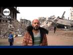 Palestinian man finds his Gaza home in ruins