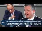 THORSTEN FREI: Wahlprogramm nicht finanzierbar? Union äußert sich zur großen Geld-Frage!