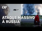 Ucrânia lança ataque massivo de drones contra a Rússia; ação deixa mortos e dezenas de feridos