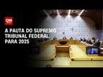 A pauta do Supremo Tribunal Federal para 2025 | WW