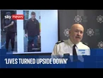 Northern Irish police chief react to second night of violent unrest in Belfast