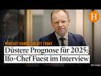 Düstere Prognosen für 2025: Ifo-Chef Fuest zeigt Wege für mehr Wachstum auf