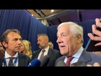Tajani: "L'ideale sarebbe zero dazi e un mercato unico Usa-Ue"