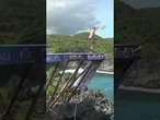 Cliff diving world series kicks off in Bali
