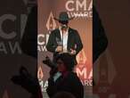 Cody Johnson says he owes his success to his wife after winning Album of the Year at the CMAs