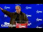 Steve Bannon gives fascist-style salute at US Conservative Political Action Conference