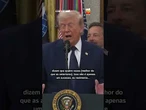 Trump ironiza futebol nos EUA: 'Ninguém se importa', mas alega sucesso da Copa do Mundo nos EUA