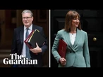 Keir Starmer takes questions in parliament before Reeves announces spending review – watch live