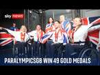 Paris 2024 Paralympics draws to a close with ParalympicsGB winning 49 gold medals