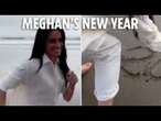 Meghan's video shows she's positive for 2025 - it says 'I'm here, look at me and what I'm doing'