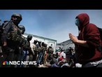 Protesters clash with ICE outside New Jersey detention facility
