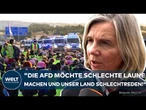 ERFURT: "Die AfD ist keine normale Partei" Göring-Eckardt spricht Klartext! AfD soll gestoppt werden