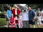 Community comes together to grant the wish of Christmas in June for 9-year-old girl