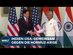 RUBIO IN NEU-DELHI: Erster Indien-Besuch des US-Außenministers - Krise um Straße von Hormus im Fokus