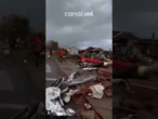 Tornado: Moradores relatam caos e destruição após temporal atingir o Paraná; veja vídeos