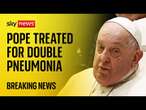 The Pope has 'isolated' breathing crisis in hospital