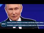 UKRAINE-KRIEG: Eskalation droht! Putins gefährliches Spiel mit dem Feuer! Drohnen auf Nato-Gebiet!