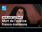 Marjane Satrapi, autrice franco-iranienne, est morte à l'âge de 56 ans • FRANCE 24