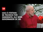 Se Pacheco for candidato, ele será governador de MG, diz Lula à Itatiaia | LIVE CNN