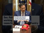 Sec. Rubio says the U.S. is working to prevent Ebola cases from entering the country