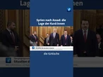 In Syrien hat die Regierung eine Politik versprochen, die Minderheiten berücksichtigt. #tagesschau