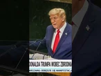 Trump krytykuje ONZ na posiedzeniu ONZ, że jedyne co im wychodzi to listy