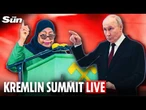 LIVE: Vladimir Putin hosts President of Tanzania in Moscow for historic Kremlin talks