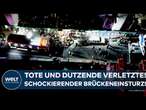 THAILAND: Dramatischer Brückeneinsturz! Mindestens fünf Tote und Dutzende Verletzte in Bangkok!