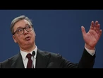 Le président serbe Aleksandar Vučić dénonce une "attaque terroriste" devant le Parlement