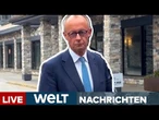 DEUTSCHLAND: Union tobt über Rüstungsexportstopp von Merz– SPD befürwortet Waffenstopp | WELT STREAM
