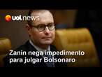 Zanin nega impedimento para julgar denúncia contra Bolsonaro no STF; ministro é ex-advogado de Lula