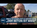 HITZEWELLE: Drama auf der A2! Schäden durch Hitze! Lange Staus auf Autobahn wegen Sperrungen