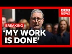 Keir Starmer's final speech as UK PM before Andy Burnham takes over | BBC News