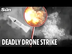 Ukrainian heavy strike OBLITERATES Russian artillery as drones drop shells on dugouts