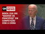 Biden: EUA irá 