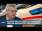 BERLIN-HAMBURG: Zugausfall, Bus-Chaos: Pendler im Ausnahmezustand! Achim Stauss im Interview