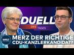 CDU: Friedrich Merz wiedergewählt – Sein Sprungbrett für die Kanzlerkandidatur? | DUELL DES TAGES