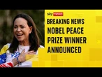 Maria Corina Machado, Venezuela's opposition leader, has won the Nobel Peace Prize.