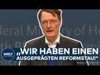 DEUTSCHLAND: Pflegeversicherung in der Krise! Karl Lauterbach verspricht weitreichende Reformen