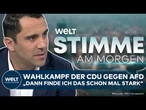 MECKLENBURG-VORPOMMERN: Harter Wahlkampf gegen AfD! Kandidat der CDU packt aus I STIMME AM MORGEN