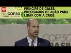 “Riscos ambientais podem ser controlados”, diz príncipe William na Cúpula de Líderes | BASTIDORES