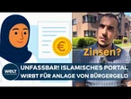 DEUTSCHLAND: Unfassbar! Auf Kosten der Steuerzahler! Islam-Portal wirbt für Bürgergeld-Missbrauch