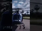 #Helicóptero da #PRF sobrevoa motociclistas em fuga, na #Caucaia